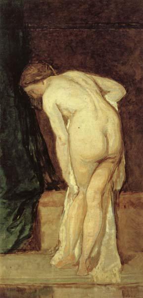 Eduardo Rosales Gallinas Female Nude Germany oil painting art
